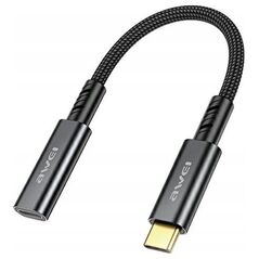 Adapter USB Awei AWEI Adapter CL-216T USB-C/USB-C czarny/black