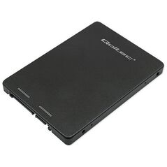 Kieszeń Qoltec Adapter na dysk M.2 SSD | SATA NGFF do SATA III | 2TB | Super    speed 6Gb/s | Czarny