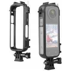 Puluz Frame Mount Uchwyt Obudowa Ramka Montażowa Statyw 2x Iso Do Insta360 X4 / X 4 / Pu979b