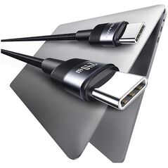 Kabel USB Usams USB-C - USB-C 1.2 m Czarny