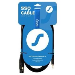 SSQ SSQ XLRMi0,5 - XLR żeński / Jack stereo 3.5