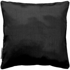 Douceur d`Interieur Poszewka na poduszkę 40 x 40 cm SHANA gładka, kolor czarny