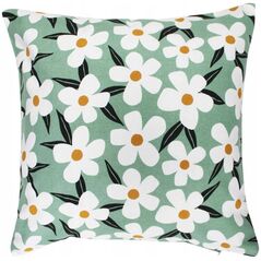 Douceur d`Interieur Bawełniana poszewka z ozdobnym printem DARCY, 40 x 40 cm