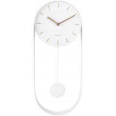 Karlsson Zegar ścienny z wahadłem PENDULUM, 50 x 20 x 4,8 cm