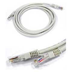 NetRack patch cord cat.6 RJ45 1mb zalewany szary (BZPAT16)