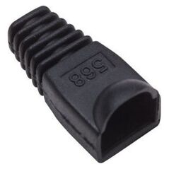 Intellinet Network Solutions Osłonka na wtyk RJ45 czarna 10szt (504355)
