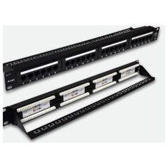 Alantec Patchpanel UTP 24-porty kat 6 z podporą pełny - PK001