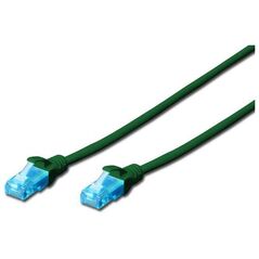 Digitus Patch cord U/UTP kat.5e PVC 5m zielony (DK-1512-050/G)