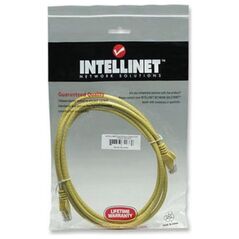 Intellinet Network Solutions Intellinet patch cord RJ45 kat. 6 UTP 1m Źółty 100% miedź (342346)