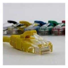 NetRack patchcord RJ45 osłonka zalewana kat. 6 UTP 0.5m Żółty (BZPAT0P56Y)