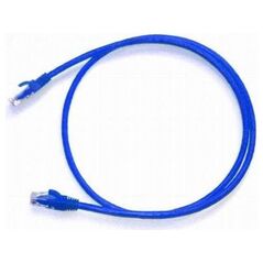 NetRack patchcord RJ45 osłonka zalewana kat. 6 UTP 0.5m Niebieski (BZPAT0P56B)