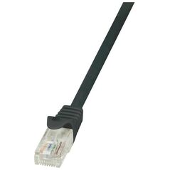 LogiLink Patchcord CAT 6 U/UTP EconLine, 2m, czarny (CP2053U)