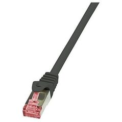 LogiLink Patchcord CAT.6 S/FTP 1,50m, czarny (CQ2043S)