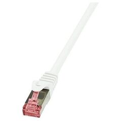 LogiLink Patchcord CAT.6 S/FTP 0,25m, biały (CQ2011S)