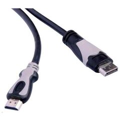 Kabel PremiumCord DisplayPort - HDMI 5m czarny (kportadk01-05)