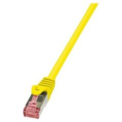 LogiLink Patchcord CAT.6 S/FTP 1,50m, żółty (CQ2047S)