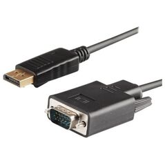 Kabel Savio DisplayPort - D-Sub (VGA) 1.8m czarny (SAVIO CL-92)