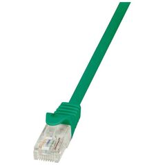 LogiLink Patchcord, CAT.6, U/UTP, 0,5m, zielony (CP2025U)