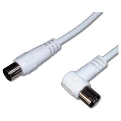 Kabel PremiumCord Antenowy 2m biały (ktmf02U)