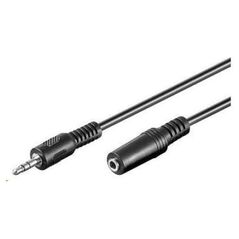 Kabel PremiumCord Jack 3.5mm - Jack 3.5mm 3m czarny (kjackmf3)