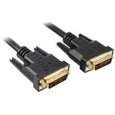 Kabel PremiumCord DVI-D - DVI-D 10m czarny (kpdvi2-10)