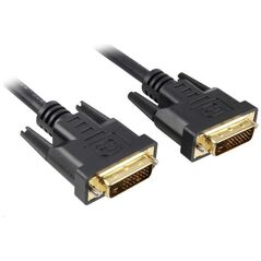 Kabel PremiumCord DVI-D - DVI-D 1.8m czarny (kpdvi2-2)