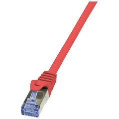 LogiLink Patchcord Cat.6A, S/FTP, 1,5m, czerwony (CQ3044S)