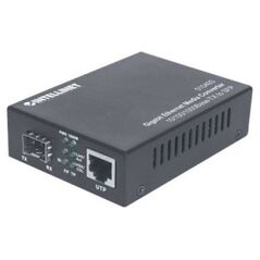 Konwerter światłowodowy Intellinet Network Solutions Gigabit Ethernet to SFP Media Converter 101000Base-TX to SFP slot (510493)