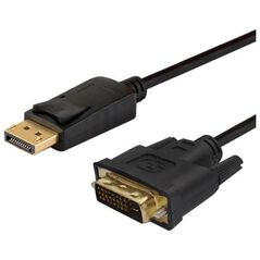 Kabel Savio DisplayPort - DVI-D 1.8m czarny (SAVKABELCL-106)