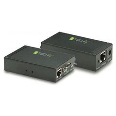 System przekazu sygnału AV Techly Extender VGA po kablu Cat.5/5e/6 czarny (301122)