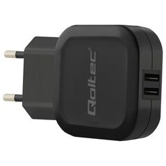 Ładowarka Qoltec 2x USB-A 3.4 A (50186)