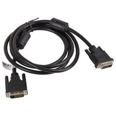 Kabel Lanberg DVI-D - DVI-D 1.8m czarny (CA-DVID-10CC-0018-BK)