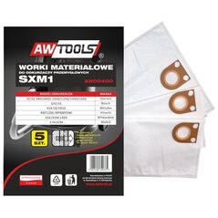 Worek do odkurzacza AWTools z mikrowłókniny SXM1 GAS 50/STARMIX 5szt. (AW00400)