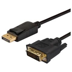 Kabel Savio DisplayPort - DVI-D 3m czarny (SAVIO CL-122)