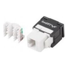 Lanberg Moduł keystone gniazdo beznarzędziowy RJ45 - LSA UTP kat.5e 180 stopni do puszki montażowej -KSU5-2000