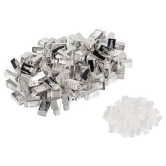 Lanberg Wtyk sieciowy RJ45 8P8C kat.6 FTP (100szt) z prowadnicš do linki i do drutu -PLS-6000
