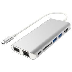 Stacja/replikator PremiumCord 7w1 USB-C (ku31dock08)
