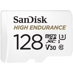 Karta SanDisk High Endurance MicroSDXC 128 GB Class 10 UHS-I/U3 V30 (SDSQQNR-128G-GN6IA)