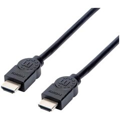 Kabel Manhattan HDMI - HDMI 1m czarny (355308)