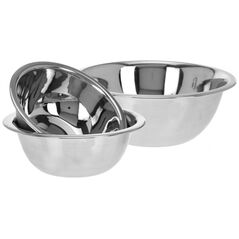 Excellent Houseware Miska stalowa kuchenna ZESTAW misek do mieszania uniwersalny