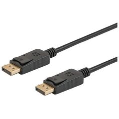 Kabel Savio DisplayPort - DisplayPort 3m czarny (SAVIO CL-137)
