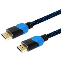Kabel Savio HDMI - HDMI 1.8m niebieski (GCL-02)