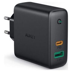 Ładowarka Aukey PA-D3 1x USB-A 1x USB-C 5.4 A (PA-D3)