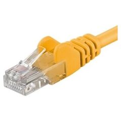 PremiumCord PREMIUMCORD Patch kabel UTP RJ45-RJ45 cat5e 1.5m žlutá