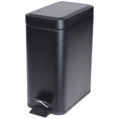 Kosz na śmieci Storage Solutions na pedał 5L czarny (HV406324 Mondex)