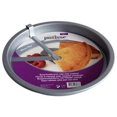 Patisse Foremka do ciasta z odcinarką 23 cm Silver Top uniwersalny