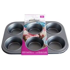Patisse Forma do muffin 6 szt. 27 cm Silver Top uniwersalny