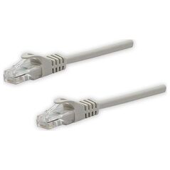 UTP patchcord, Cat.5e, RJ45 M-3m, nieekranowany, szary, czysta miedź economy