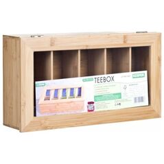 Kesper Pojemnik na herbatę / Certyfikat FSC Bambus