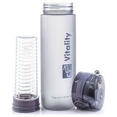 G21 Butelka z sitkiem szara 600 ml